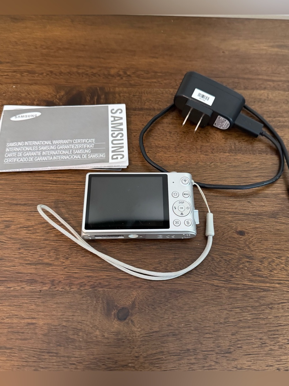 Samsung ST150F Smart Wifi Digital Compact Camera Silver Tested